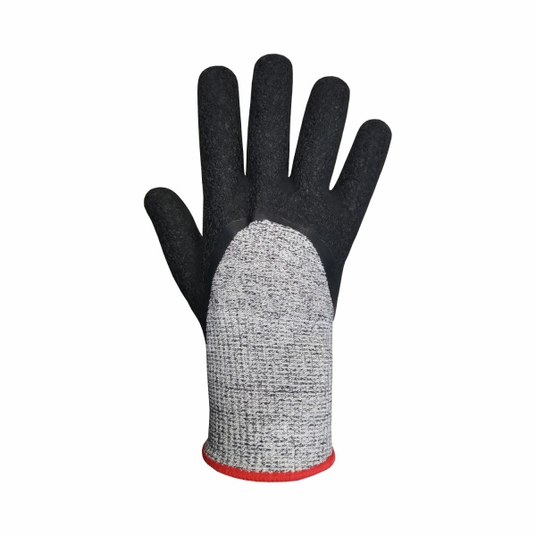 Перчатки Trident защита от порезов серые с покрытием нитрил XL (10) GS8112