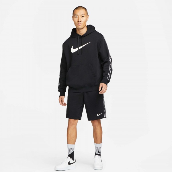 Джемпер Nike REPEAT SW FLC PO HOOD BB DX2028-010 р. S чорний