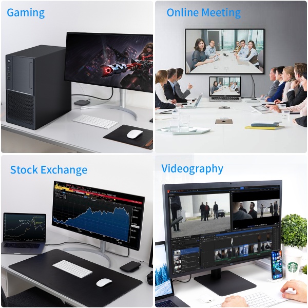 Кабель Choetech XDD01-BK DisplayPort V1.4 8K 60Hz 2 м черный (XDD01-BK) 