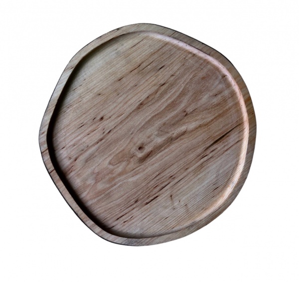 Блюдо для стейка 210 мм з чорним бортом Horeca Tarkus 