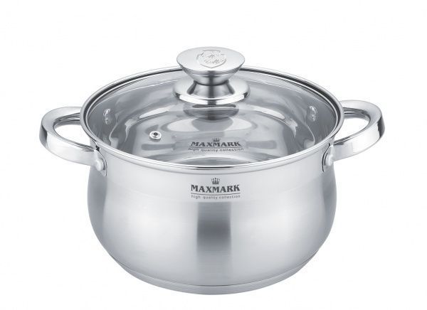 Кастрюля с крышкой 4 л MK-BL2505 Maxmark