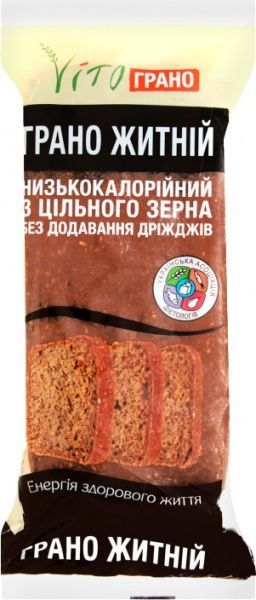 Хлеб Vito Грано цельнозерновой ржаной 440 г