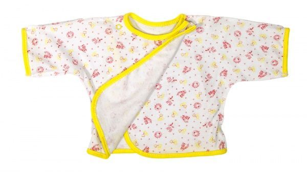 Распашонка детская Моя планета Р102 р.50 белый с рисунком 