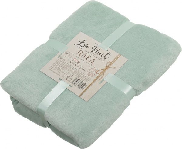 Плед Basic 160x200 см салатовый La Nuit 