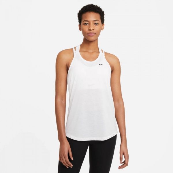Майка Nike W NK DRY ESS ELASTIKA TANK DA0370-100 XS білий