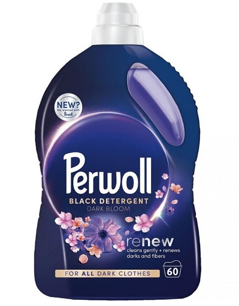 Гель для машинной и ручной стирки Perwoll Восстановление и Аромат для темных вещей 3 л