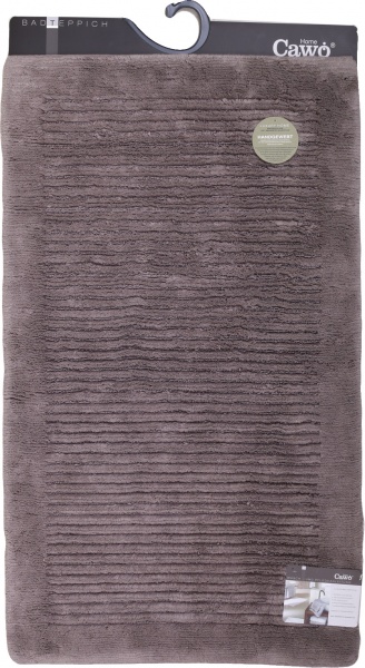 Коврик для ванной 60x100 см графит Cawo 