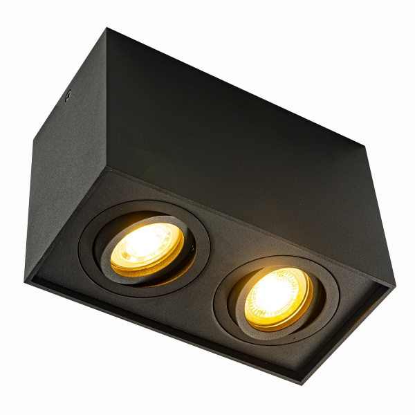 Світильник точковий Berger 40 Вт GU10 чорний 3012-DL-2 Black 