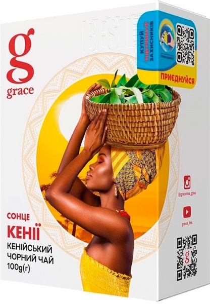 Чай черный Grace Солнце Кении 100 г 