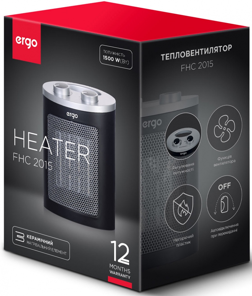 Тепловентилятор Ergo FHC 2015