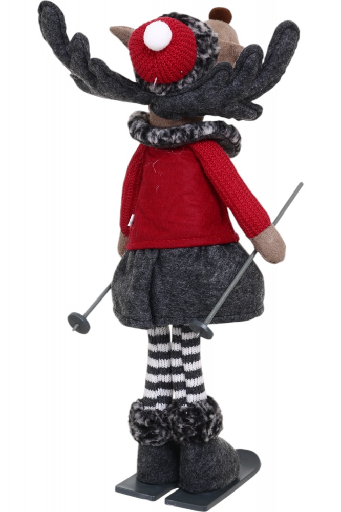 Декорация новогодняя Лось который стоит в ассортименте AH240748AB 56 см