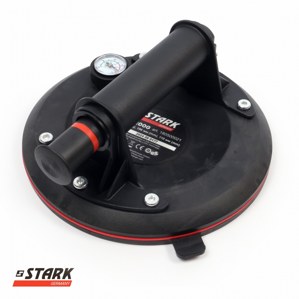 Присоска для скла Stark вакуумна з манометром VP-200G 180500021
