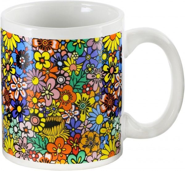 Чашка Цветочная поляна 330 мл Оселя