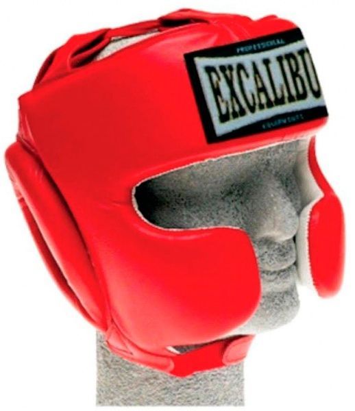 Шлем боксерский Excalibur 716R SS19 красный р. M 