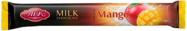Шоколад АВК МОЛОЧНЫЙ МАНГО 38 г 