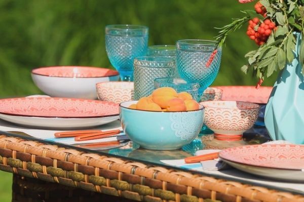 Тарелка суповая Laces Coral 19 см Astera