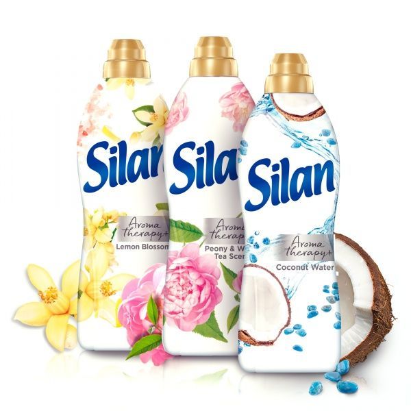 Кондиціонер для білизни Silan Ароматерапія + Кокосова вода і мінерали 1,45 л