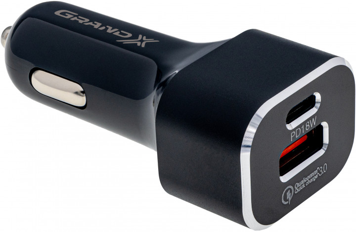 Автомобильное зарядное устройство Grand-X CH-29 36W QС3.0