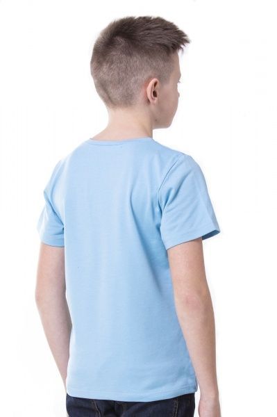 Футболка для хлопчиків KOSTA 0109-1 р.146-152 блакитний 
