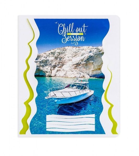 Комплект тетрадей Лето 18 листов в линию 25 шт. Поділля