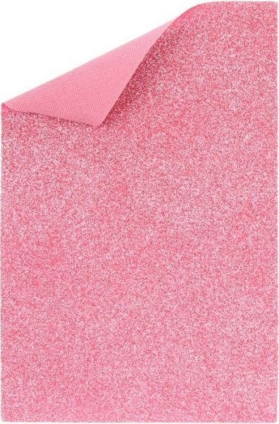 Флизелин с блестками MX61879 20х30 см розовый