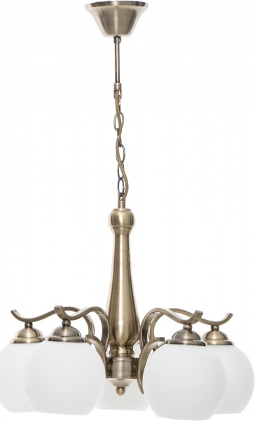 Люстра подвесная Luminex Rustic 5xE27 бронзовый 1843 