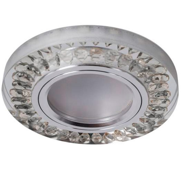 Светильник точечный Светкомплект SVC 902 с LED-подсветкой 7 Вт GU5.3 прозрачный/желтый 