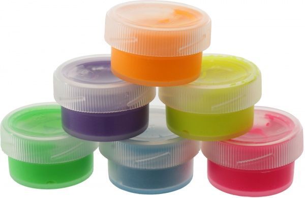 Краски гуашевые флуоресцентные 6 цветов 10 мл Astra