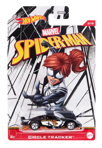 Машинка Hot Wheels Машинка Спайдермена (в ас.) HFW35