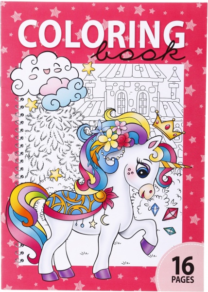 Раскраска Art studio of happiness 210х297 мм в ассортименте