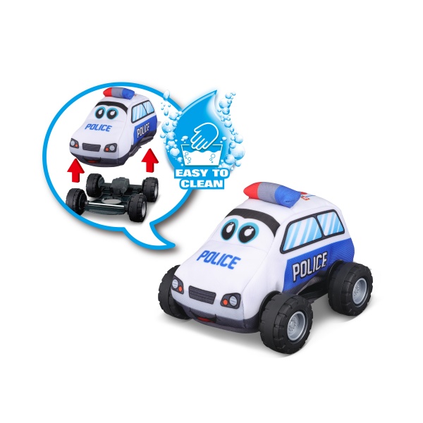 Іграшка Bb Junior Моя перша м'яка машинка Поліцейська 16-89053