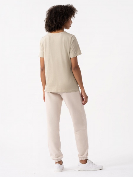 Футболка 4F TSHIRT F0902 4FAW23TTSHF0902-83S р.M бежевий