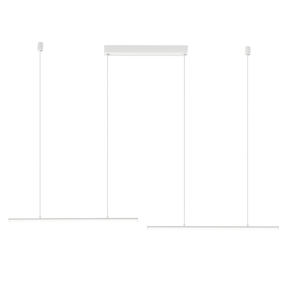 Світильник підвісний LIGHT SET LILEYA LS223 2x60 Вт білий