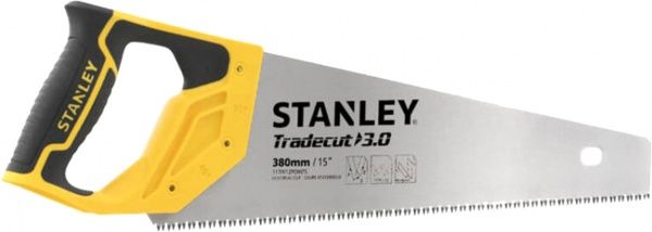 Пила по дереву 380 мм Stanley STHT20349-1 Tradecut із зубцями 11 TPI