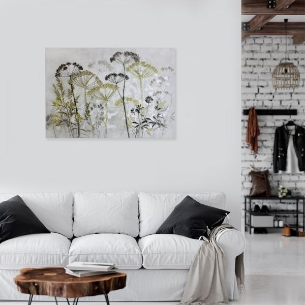 Репродукция на холсте Соцветие 100x70 см 