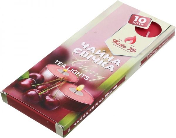 Свеча чайная Вишня