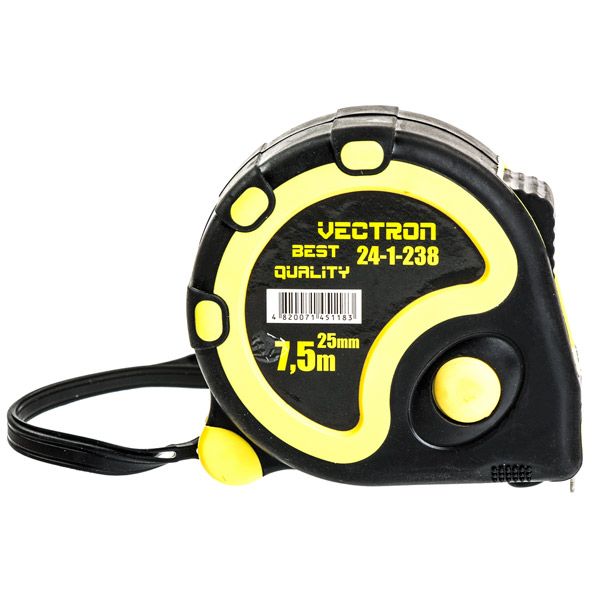 Рулетка Vectron 24-1-238 25 мм 7.5 м