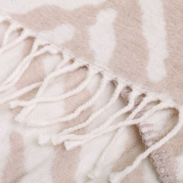 Плед Scotch beige 150x200 см бежевий Sesli Tekstil 