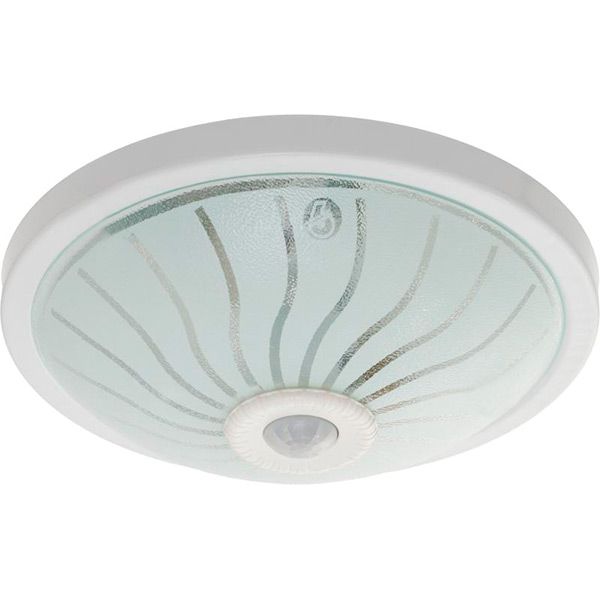 Світильник адміністративний Borsan Zümrüt із датчиком руху BR-10243-050 60 Вт IP20 білий