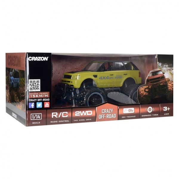 Автомобиль на р/у Crazon в ассортименте 1:14