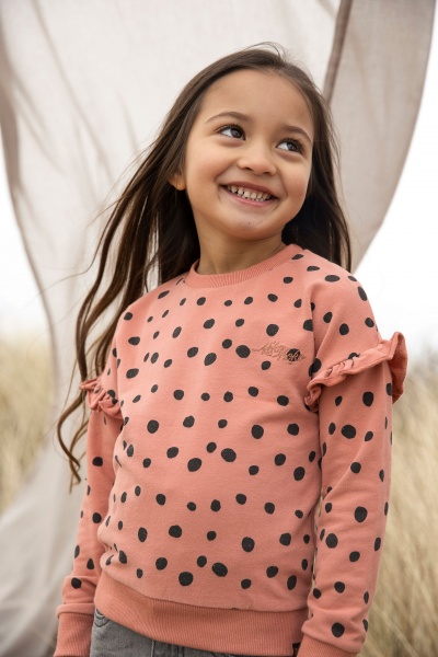 Реглан для дівчинки р.122 пудровий WN902 