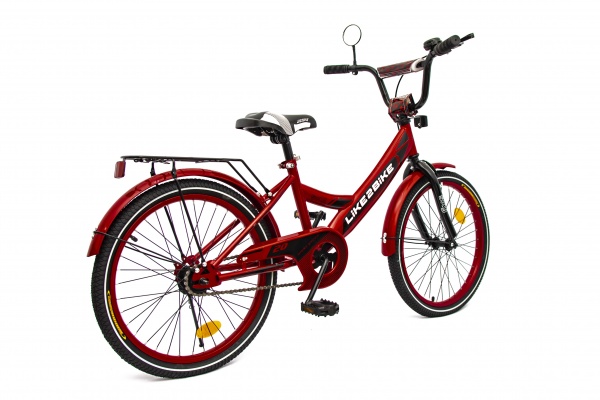 Велосипед дитячий Like2bike 20'' Sky вишневий 212001 