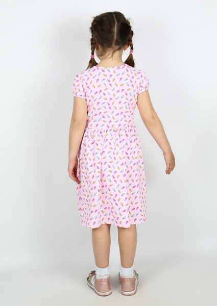 Платье Sweet baby №0023/1609 р.98 розовый с рисунком 