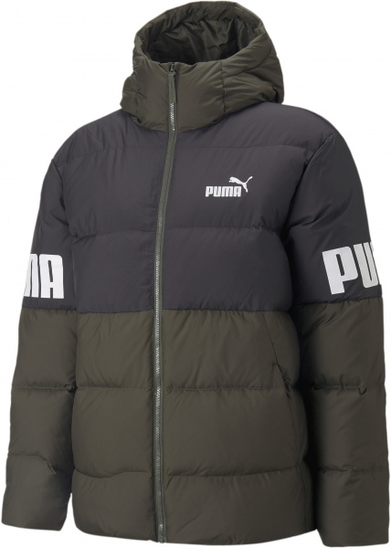 Пуховик Puma POWER HOODED DOWN PUFFER 84933570 р.2XL хакі