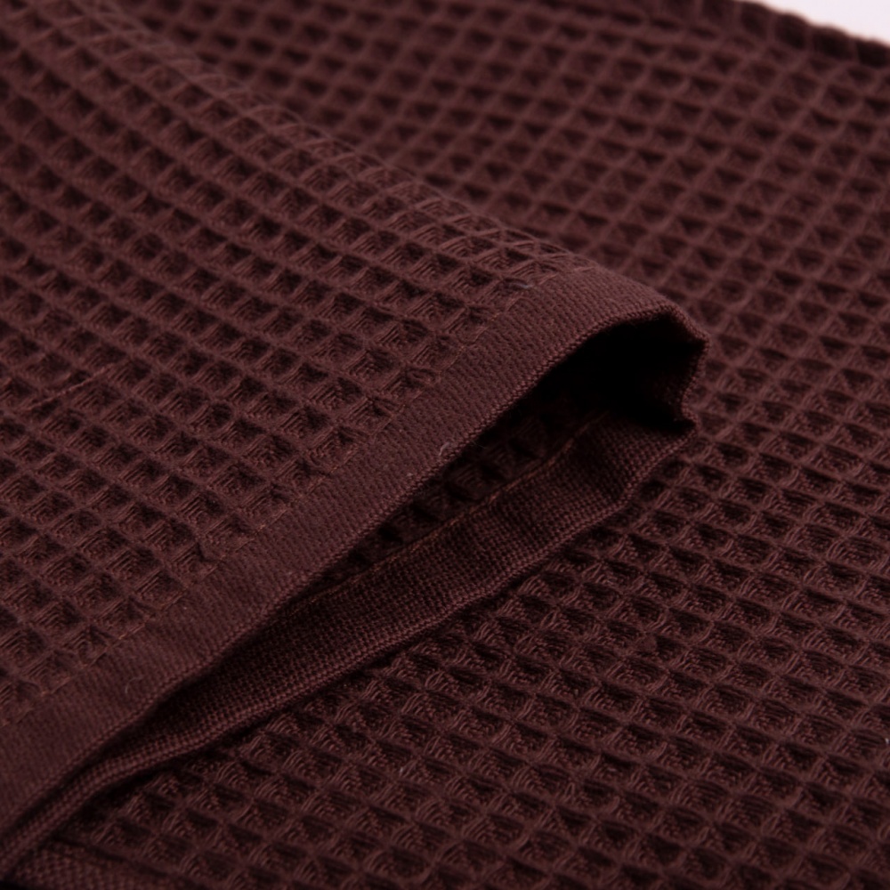 Рушник вафельний 240 г/м2 70x140 см шоколад IDEAL TEXTILE