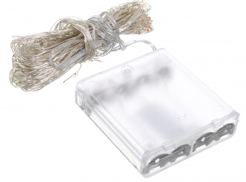 Гірлянда 160LED/різнокольорове світло/на батарейк/з таймером (AX9732220)
