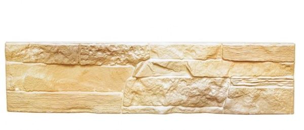 Плитка гіпсова пряма Арт-Декор Sierra преміум 0,38 кв.м