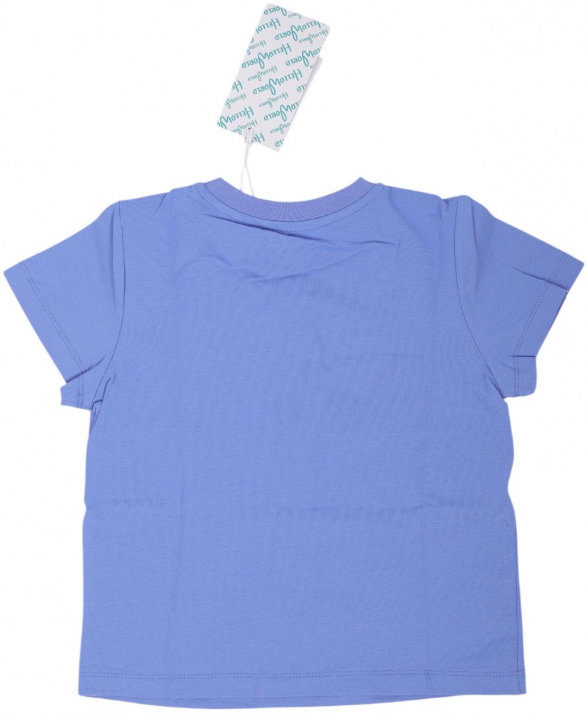 Футболка для девочек HW 2 шт. р.80/86 оранжевый / лиловый 53128_53126