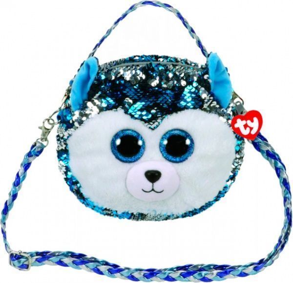 Мягкая игрушка TY сумочка Хаски 95125
