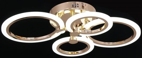 Люстра светодиодная Victoria Lighting Mercy/PL4 gold 4x80 Вт золото Mercy/PL4 gold 